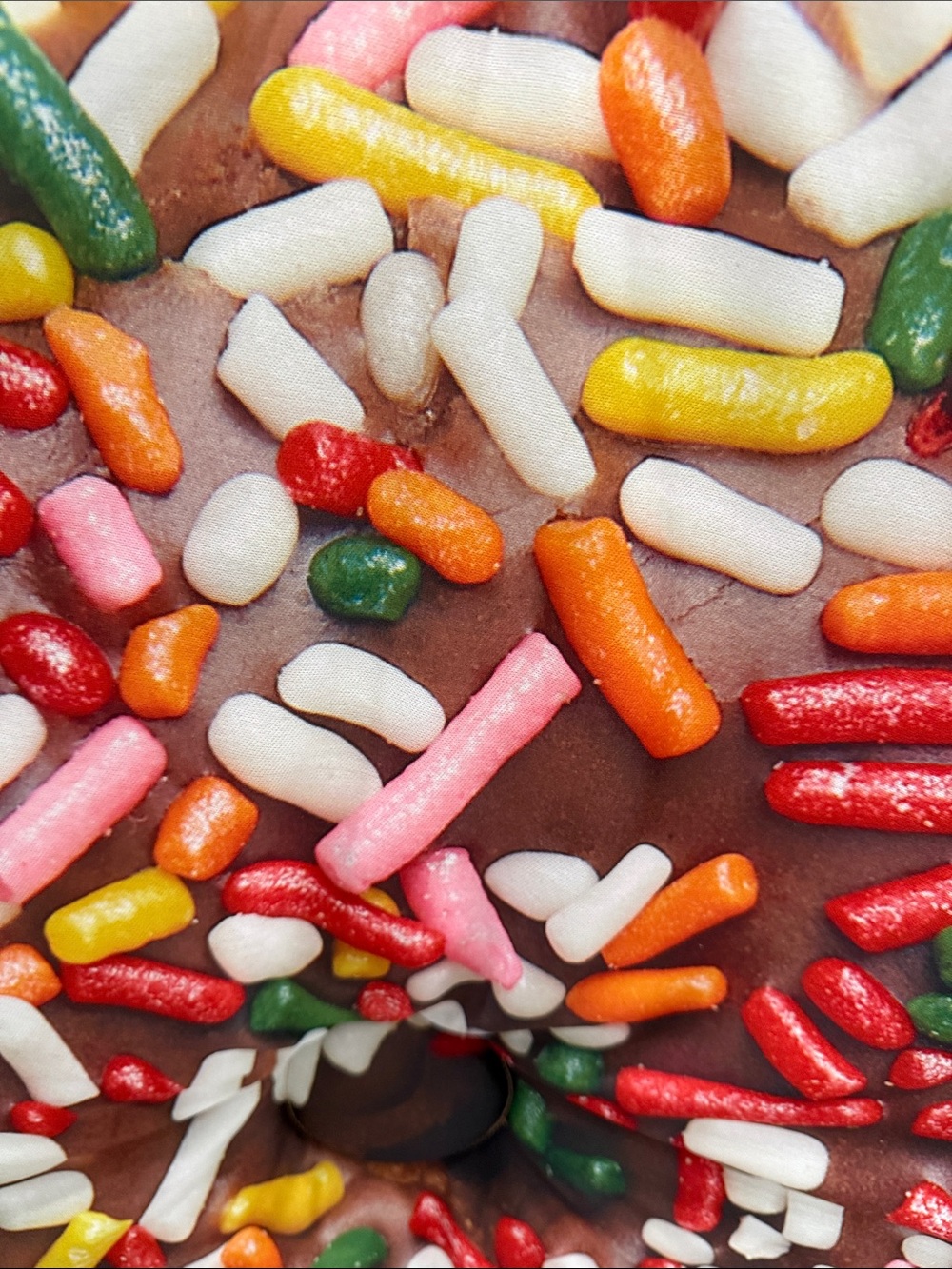 Chocolate Donut Halloween costume with Colorful Sprinkles - Picture 2 of 5